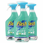 Flash Spray Wipe Done in Apple Blossom, 3 x 800ml