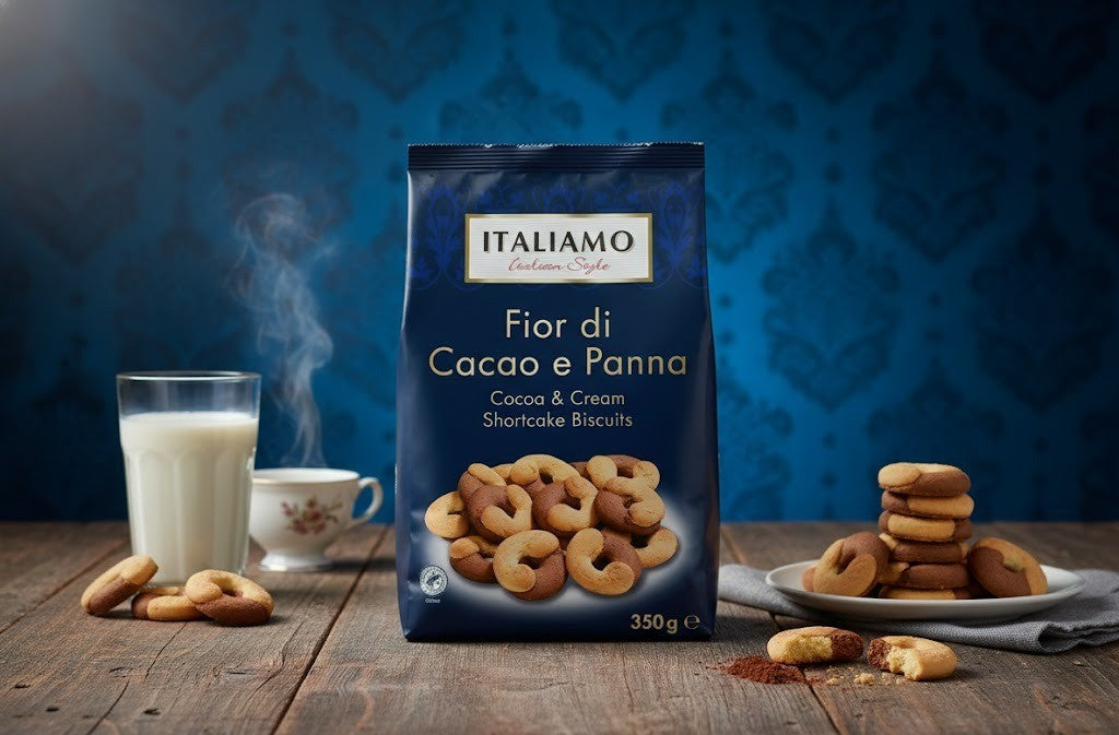 Shortcake Biscuits With Cocoa & Cream 350g