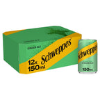 Schweppes Canada Dry Ginger Ale 12x150ml Crisp Sparkling Refreshment