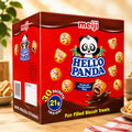 Hello Panda Chocolate Filled Biscuits 30 x 21g Crunchy Chocolate Snack Pack