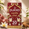 Pukka Organic Vanilla Chai Tea 20 Herbal Tea Bags 40g Spiced Tea Blend