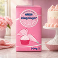 Belbake Icing Sugar 500g Fine Powdered Sugar for Baking Decorating and Desserts