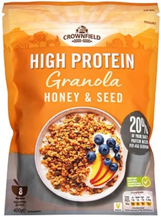 Crownfield High Protein Granola Honey and Seeds