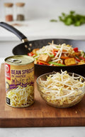 Double Happiness Bean Sprouts in Water – Crisp Ready-to-Use Mung Bean Sprouts