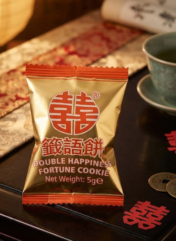 DOUBLE HAPPINESS Fortune Cookies Box, 200x5g