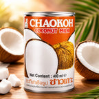 CHAOKOH Coconut Milk 400ml Creamy Coconut Milk for Curries Soups and Cooking