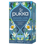 Pukka Organic Chamomile Vanilla & Manuka Honey Tea 20 Bags 32g Herbal Blend