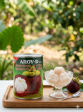 AROY-D Canned Mangosteen in Syrup – Premium Tropical Fruit for Desserts & Drinks