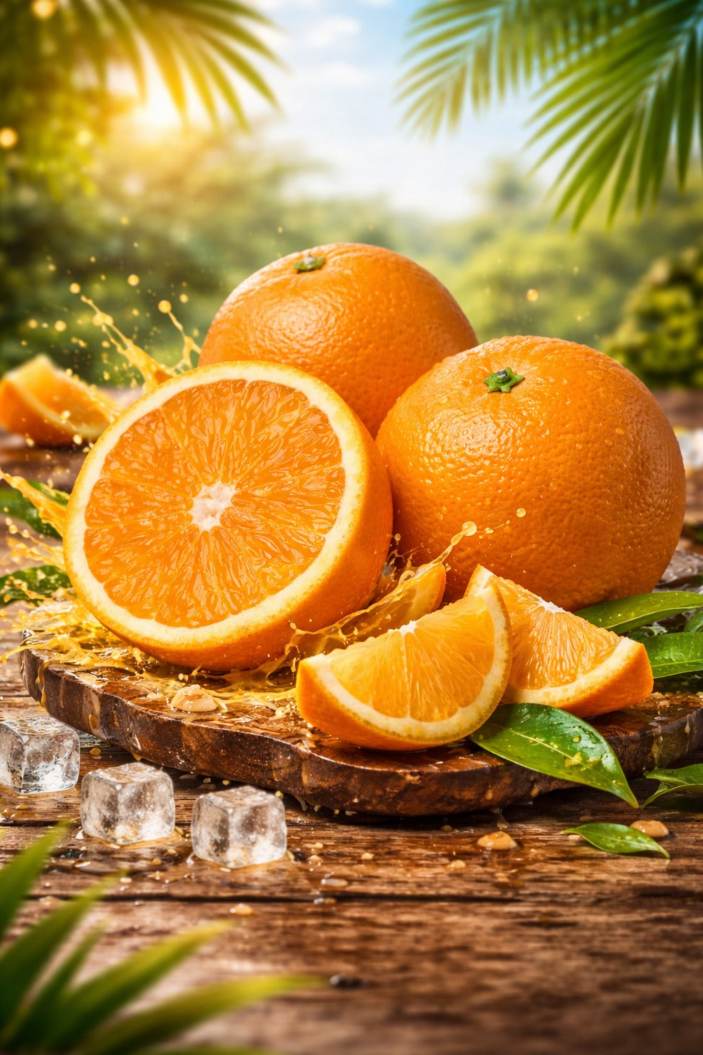 Medium Oranges 5 Pack Summer Juicy Citrus