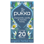 Pukka Organic Chamomile Vanilla & Manuka Honey Tea 20 Bags 32g Herbal Blend