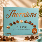 Thorntons Classic Collection Milk Dark & White Chocolate 449g Gift Box