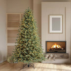 7.5ft (2.3m) Pre-Lit Aspen Artificial Christmas Tree With 1,850 Colour-Changing Radiant Micro Twinkle LED Lights