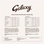 Galaxy Advent Calendar 110G (Pack of 1)