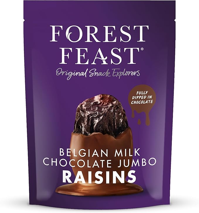 Forest Feast Milk Chocolate Covered Raisins, 1kg