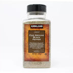 Kirkland Signature Fine Ground Black Pepper 348g | Premium Fine Ground Black Pepper | Bold & Aromatic Seasoning | Ideal for Cooking & Everyday Use