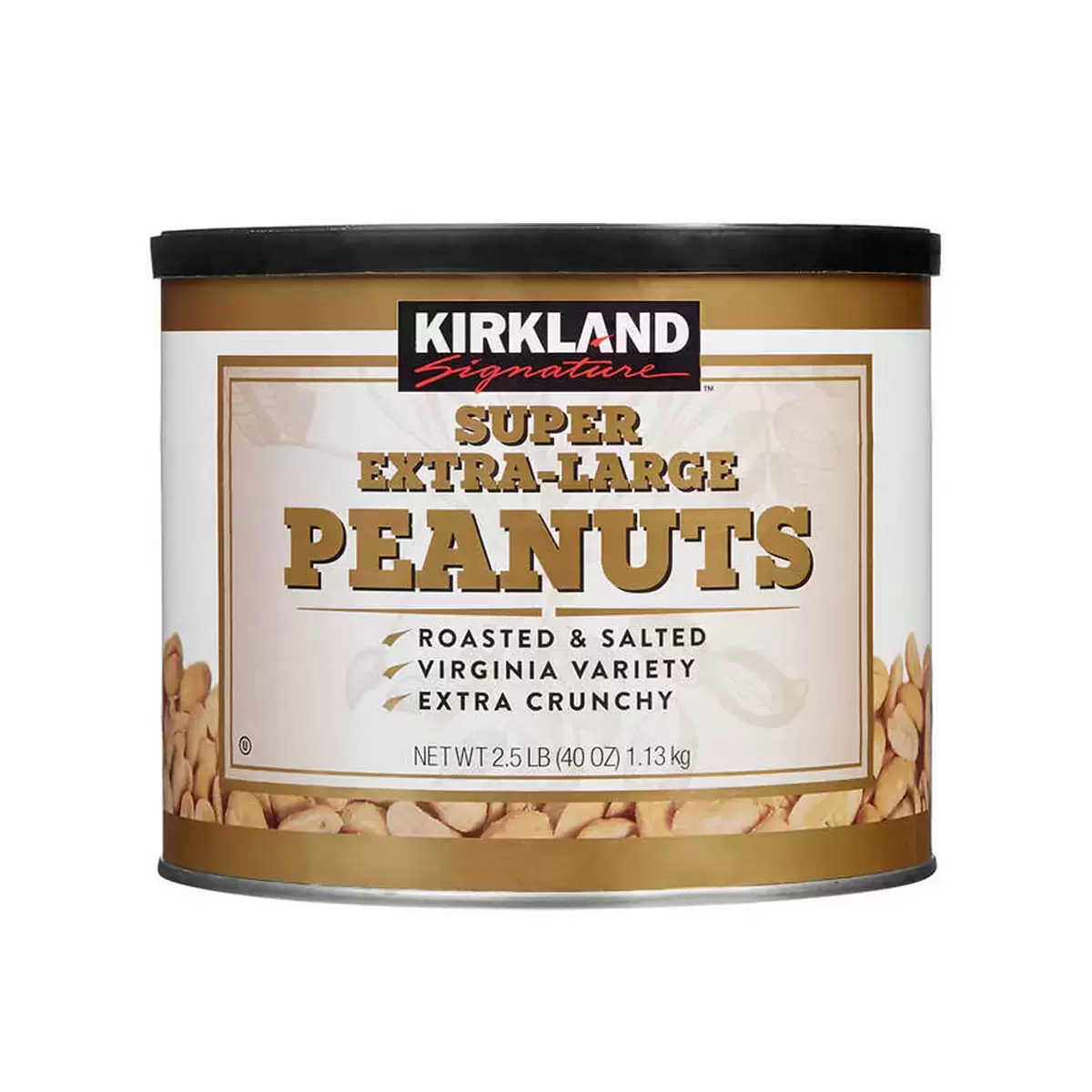Kirkland Signature Super Extra-Large Virginia Peanuts, 2.5 kg