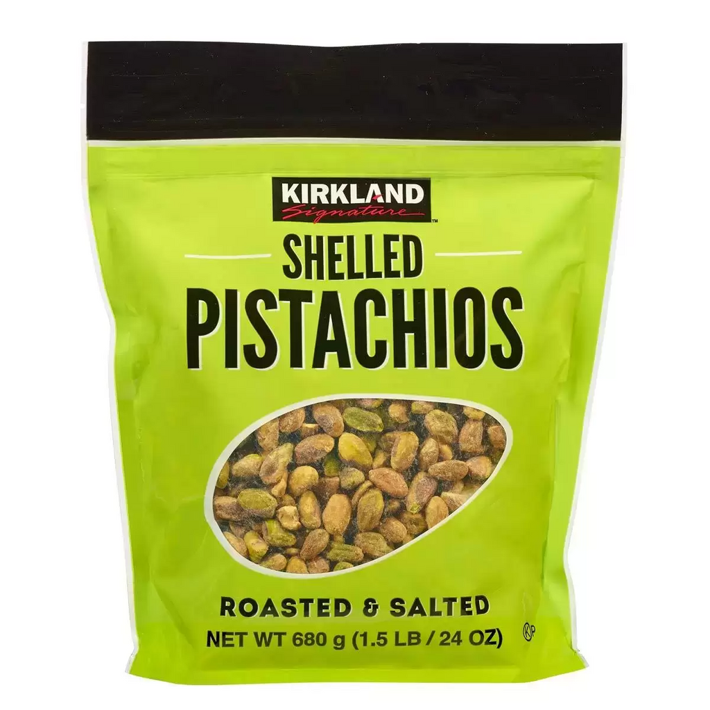 Kirkland Signature Shelled Pistachios, Roasted & Salted - 680g