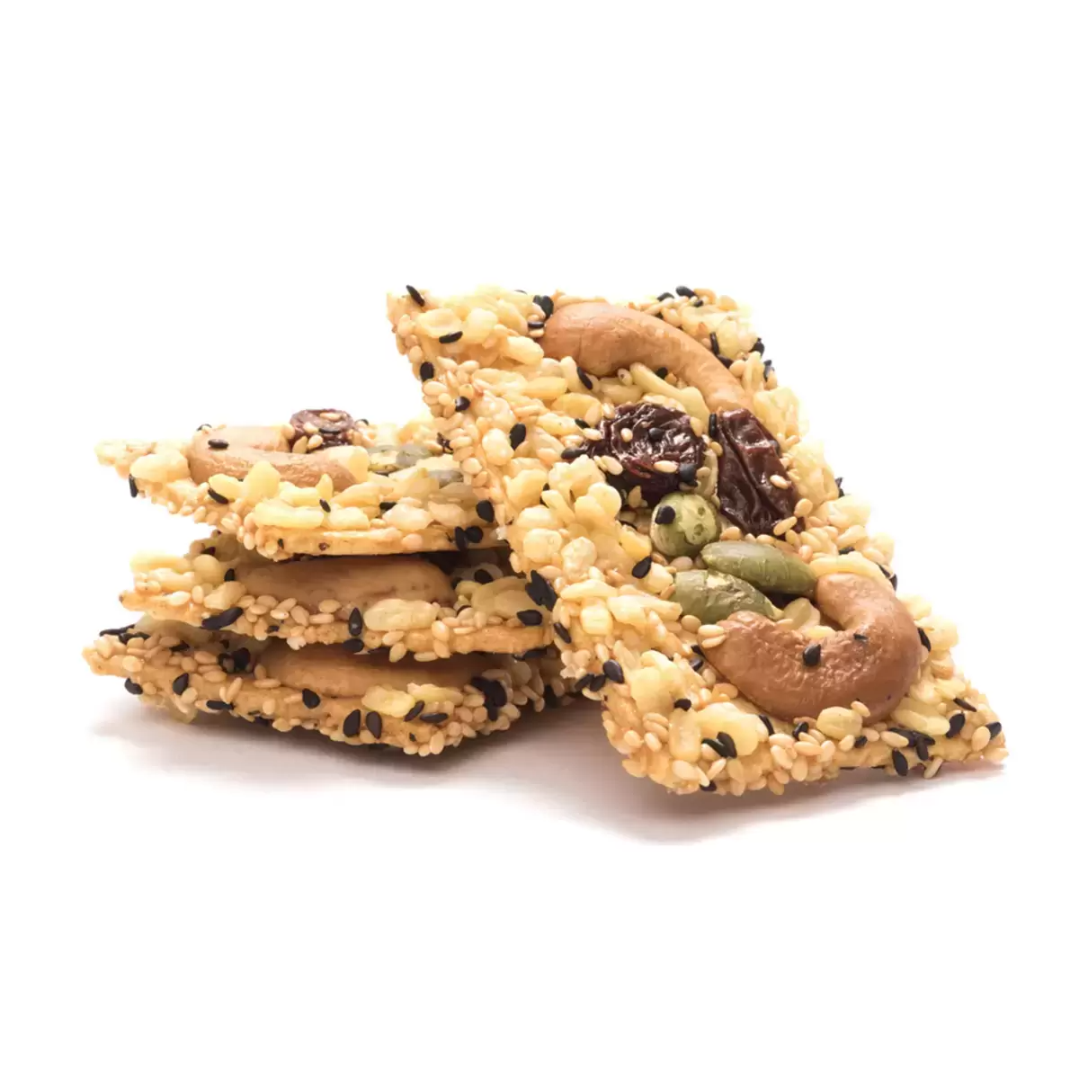 In Season Crispy Trail Mix Crackers 232 g – Crunchy Savoury Snack with Seeds & Grains