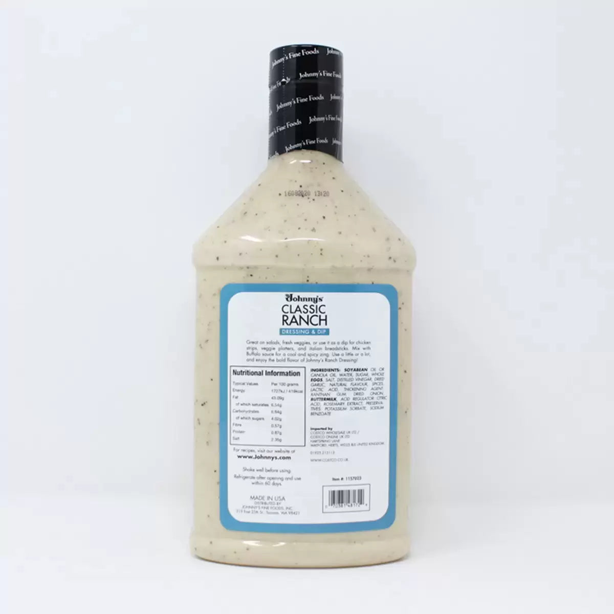 Johnny's Classic Ranch Dressing & Dip, 1.53L