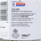 Schwartz Mixed Herbs 100g | Premium Dried Mixed Herbs | Aromatic Seasoning for Pasta, Pizza, Soups, Sauces & Everyday Cooking
