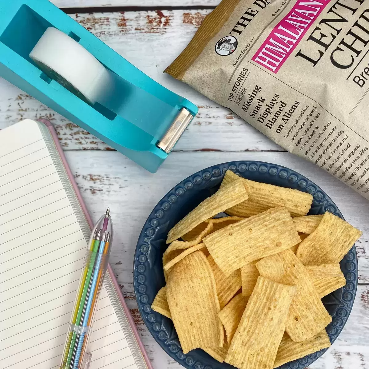 The Daily Crave Himalayan Pink Salt Lentil Chips 510 g – Crunchy Baked Lentil Snack