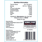 Kirkland Signature Dry Roasted Macadamia Nuts with Sea Salt 680g