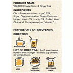 Vonbee Citron Ginger Tea 2kg – Korean Honey Citron & Ginger Preserve