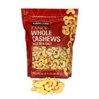 Kirkland Signature Whole Cashews with Sea Salt – Premium Roasted Cashew Nuts 1.13 kg