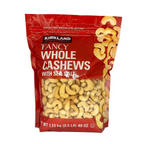 Kirkland Signature Whole Cashews with Sea Salt – Premium Roasted Cashew Nuts 1.13 kg