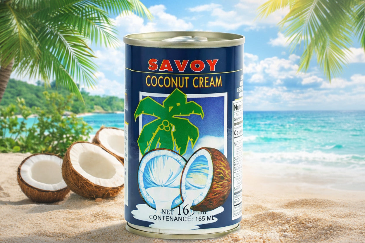 Savoy Coconut Cream (Aroy-D) – Rich & Thick Coconut Cream for Cooking & Desserts