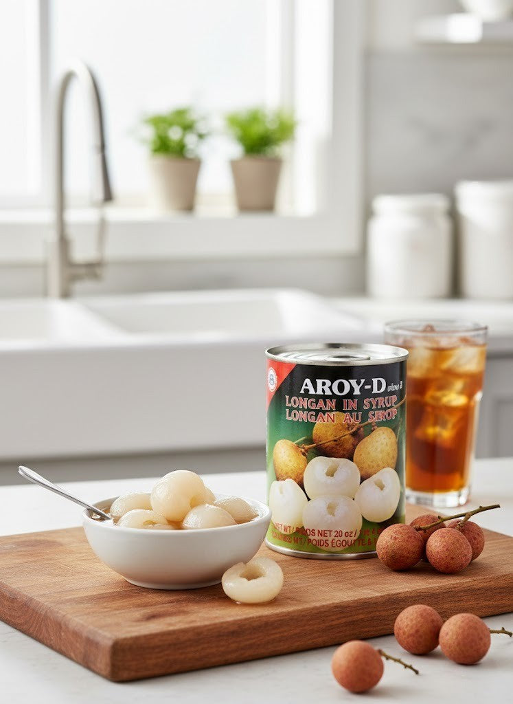 Aroy-D Longan in Syrup – Sweet Tropical Longan Fruit