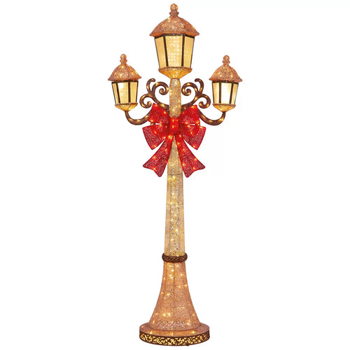 7ft (2.1m) Lamp Post with 220 LED lights