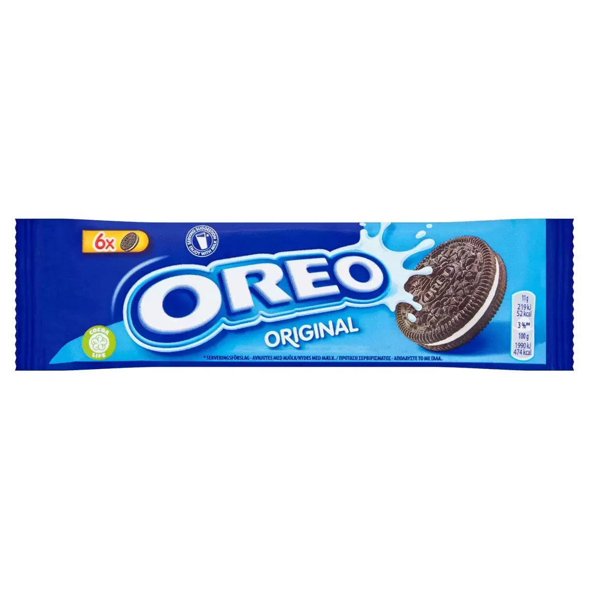 Oreo Original Sandwich Biscuit Snack Pack 20 x 66g Chocolate Cream Biscuits