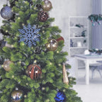 80CT Shatterproof ornament Set Blue