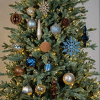 80CT Shatterproof ornament Set Gold