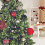 80CT Shatterproof ornament Set Red