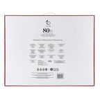 80CT Shatterproof ornament Set Red