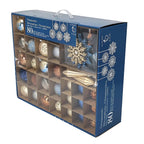 80CT Shatterproof ornament Set Blue