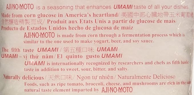 Ajinomoto MSG 454g – Umami Flavour Enhancer Seasoning