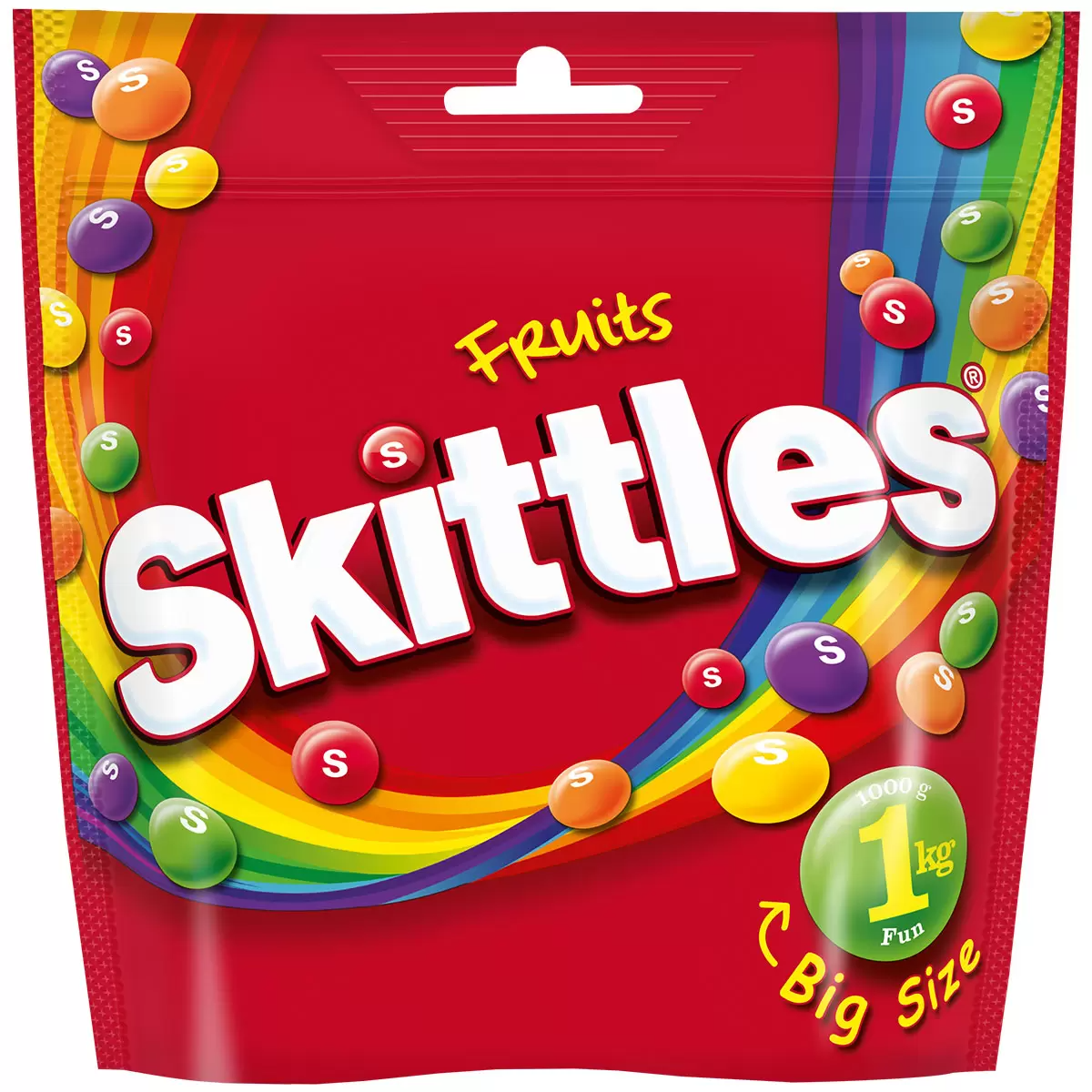 Skittles Fruit Flavoured Chewy Sweets Party Pack 1kg