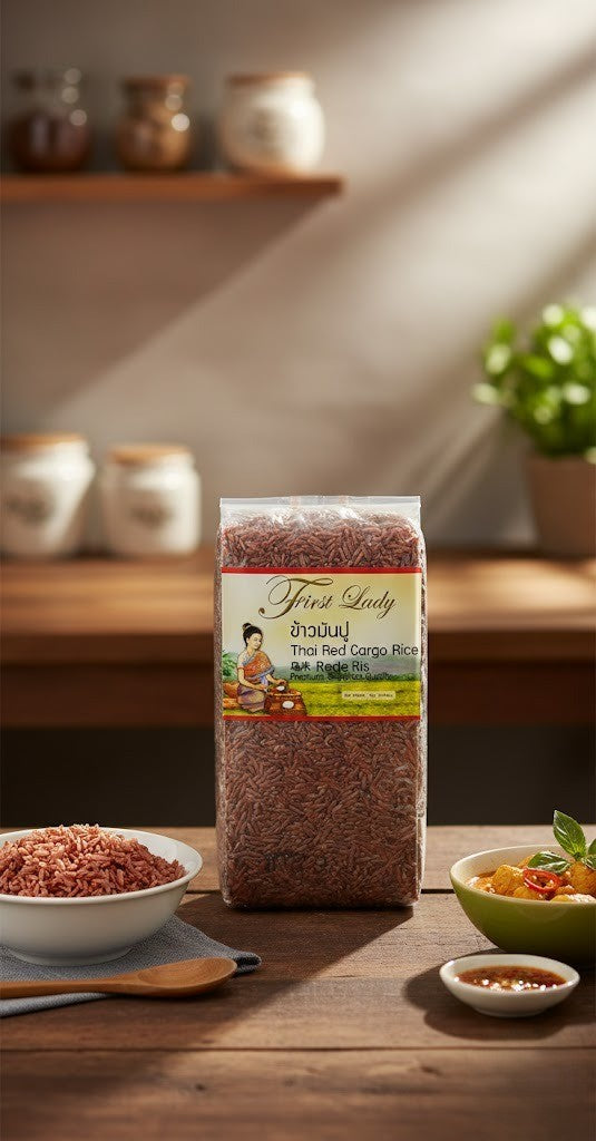First Lady Red Cargo Rice (Vacuum Pack) – Whole Grain Red Rice