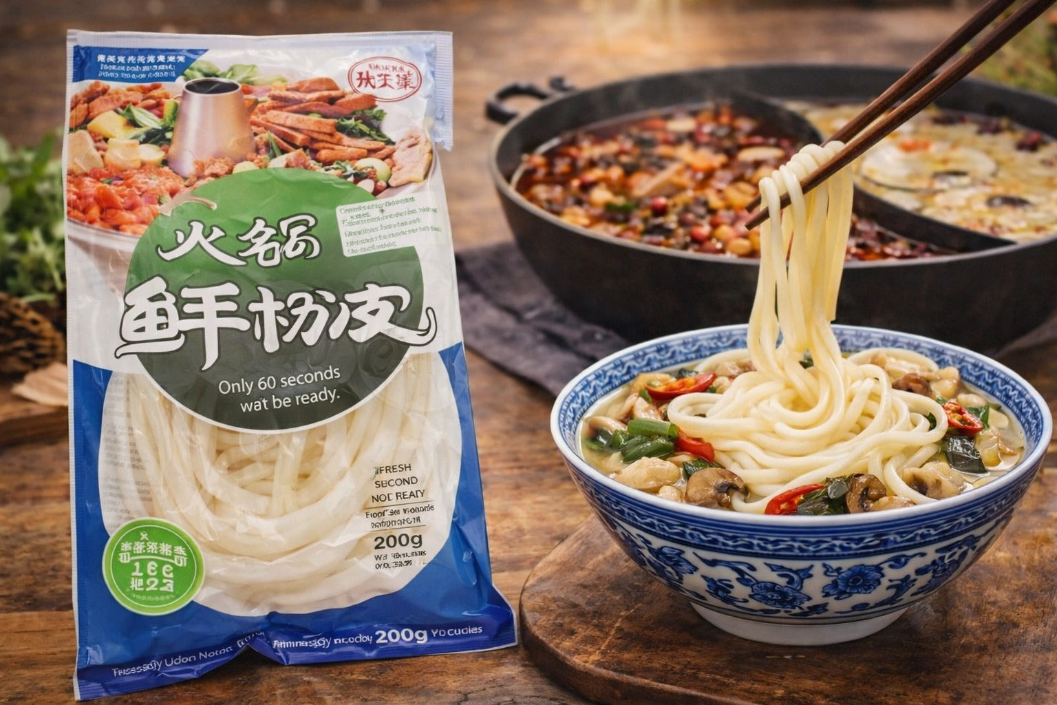 KLKW Wide Sweet Potato Vermicelli – Premium Thick Glass Noodles