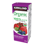 Kirkland Signature Organic Juice Boxes 40 x 200ml – Summer Lunch Drinks