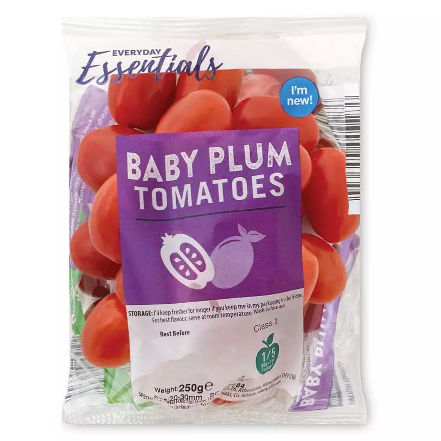 Baby Plum Tomatoes Fresh & Juicy