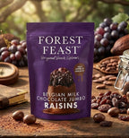 Forest Feast Milk Chocolate Covered Raisins, 1kg