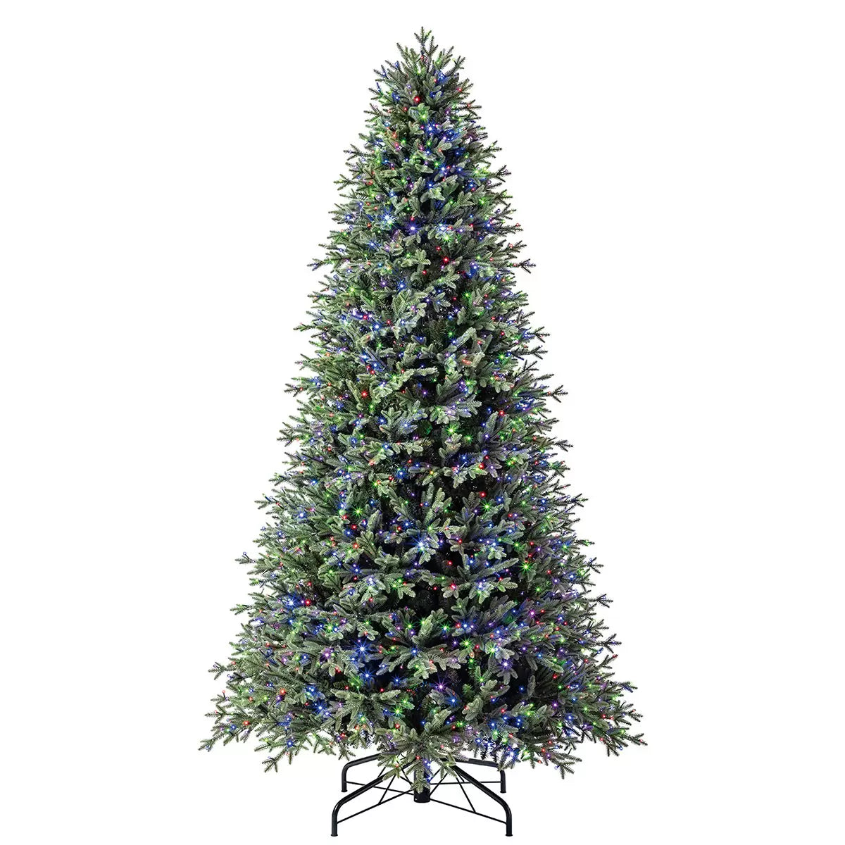 9ft ( 2.7m ) Pre-Lit Aspen Artificial Christmas Tree With 2,700 Colour-Changing Radiant Micro Twinkle LED Lights
