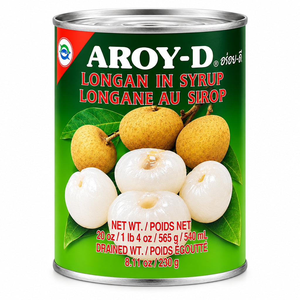 AROY-D Canned Longan in Syrup 565G