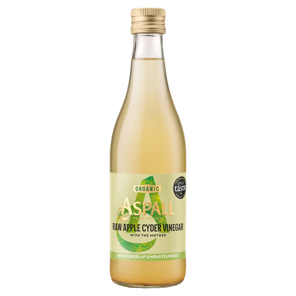 Aspall Organic Raw Apple Cyder Vinegar 500ml (Pack of 1)