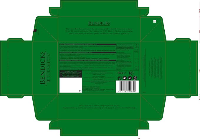 Bendicks Mint Collection Boxed Chocolates 200G (Pack of 1)