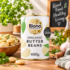 Biona Organic Butter Beans 400g (Pack of 1)